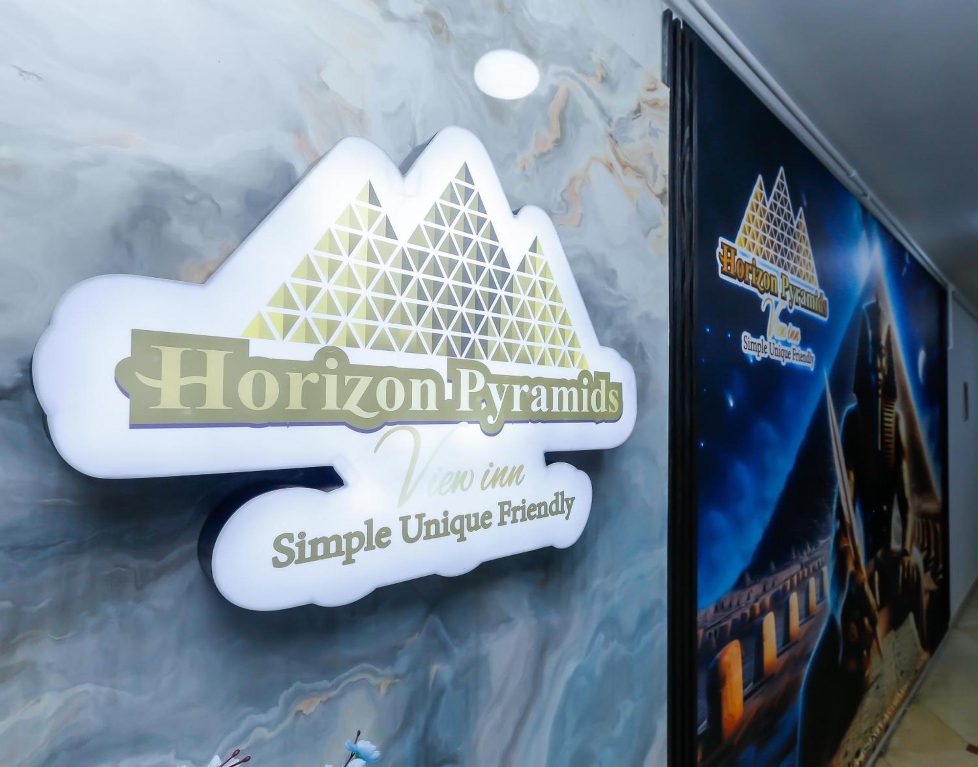 Horizon Pyramid View Inn Kafrat al Jabal Bagian luar foto